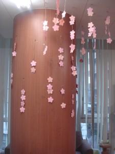 桜のオーナメントの写真