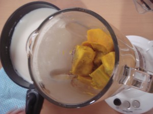 かぼちゃプリン