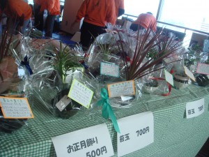 クラフト商品が並んでいる写真