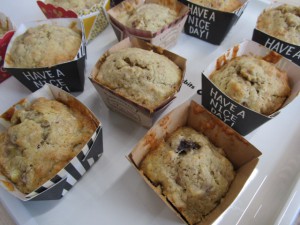 マフィンが焼けた写真