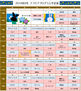 プログラム表写真